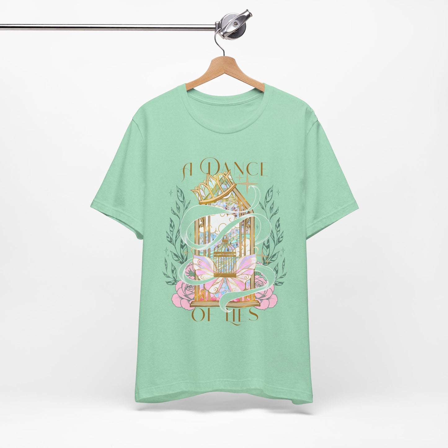 A Dance of Lies Bella Canvas Tee – Officially Licensed Brittney Arena Romantasy Shirt | Fantasy Reader Graphic T-Shirt | Book Lover Gift