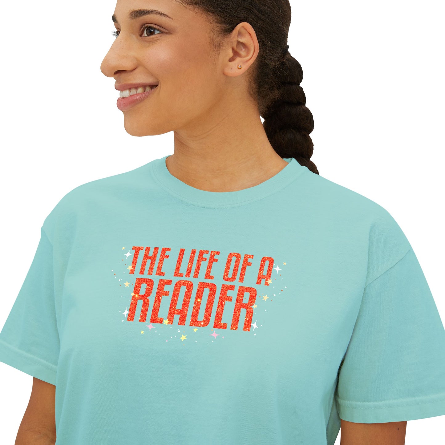 "The Life of a Reader" T-Shirt | Book Lover Graphic Tee