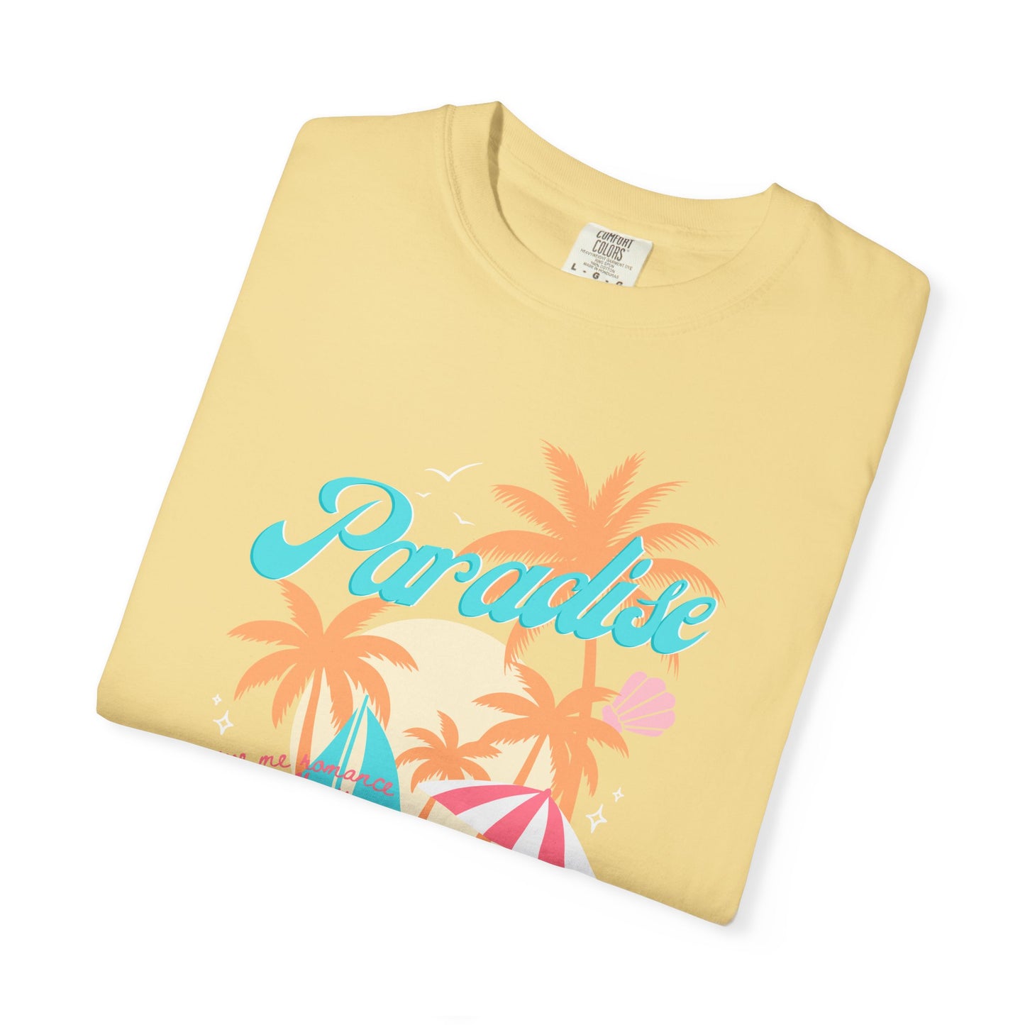 Paradise Book Club Tropical T-shirt, Summer Reading, Bookish Vacation Gift