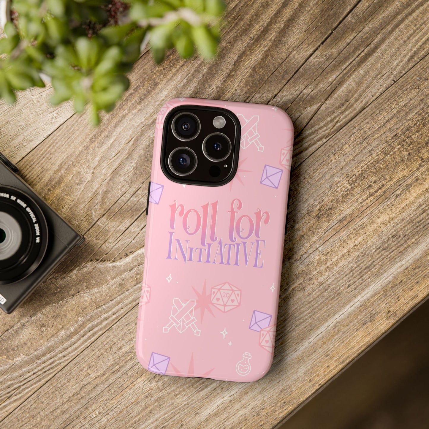 Roll for Initiative D&D Phone Case