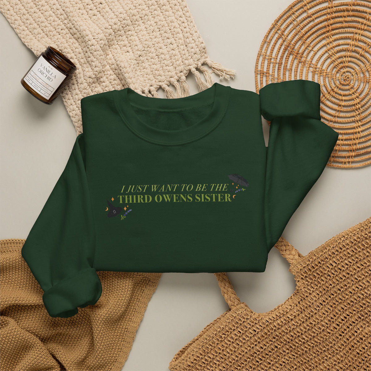 Practically Magic Third Witchy Sister Crewneck Sweatshirt