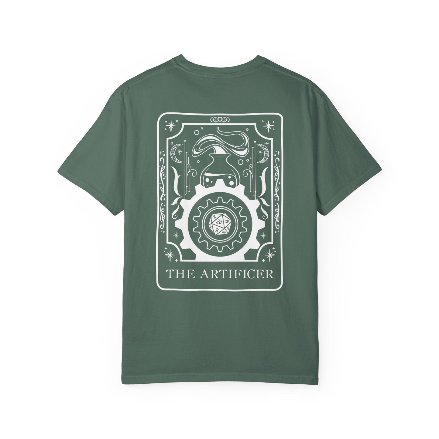 Artificer Tarot Card Comfort Colors Shirt | TTRPG Character Class Tee