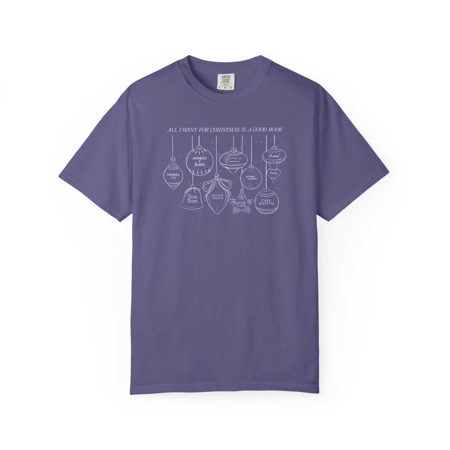 Bookish Trope Christmas Ornaments T-Shirt
