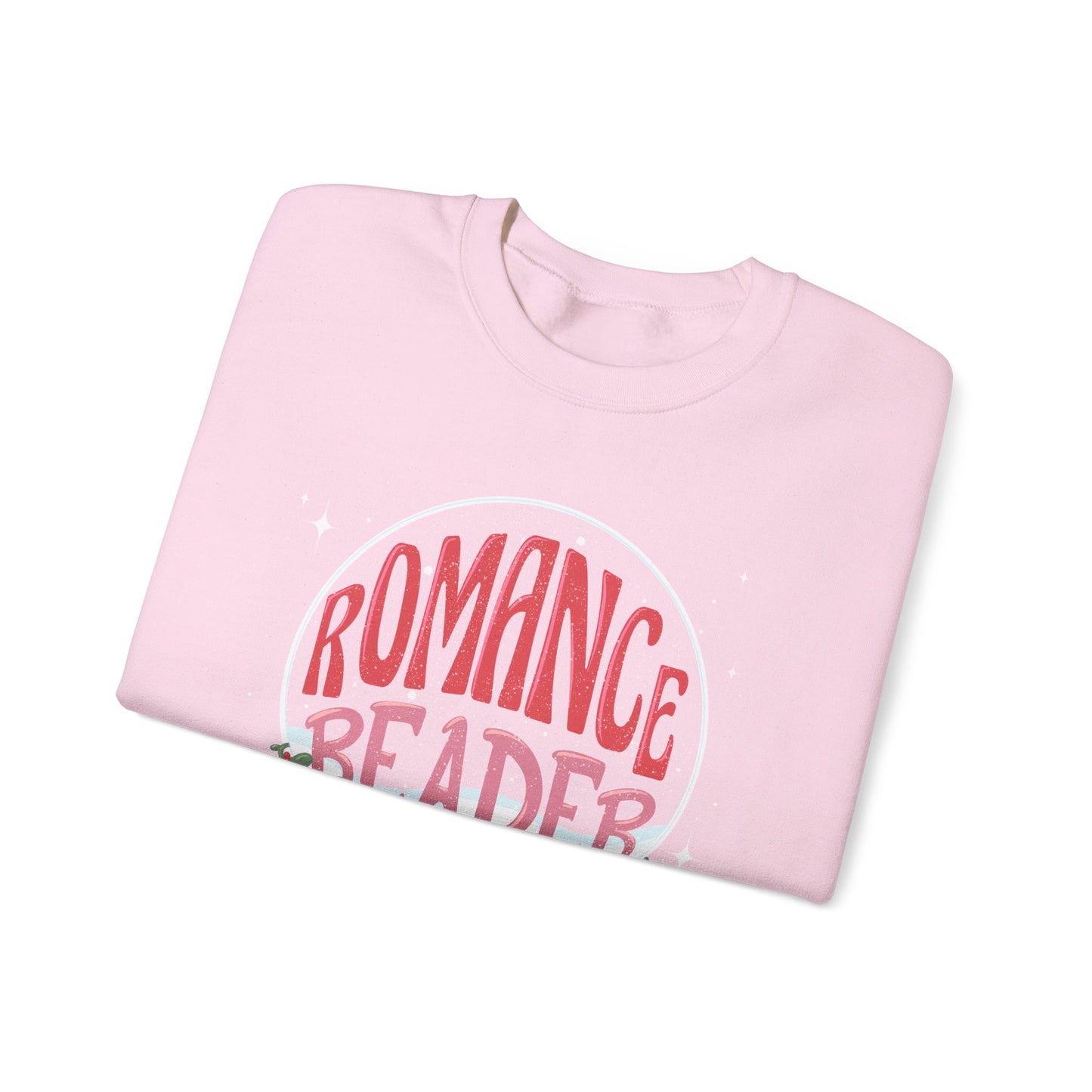 Romance Reader Snowglobe Crewneck Sweatshirt