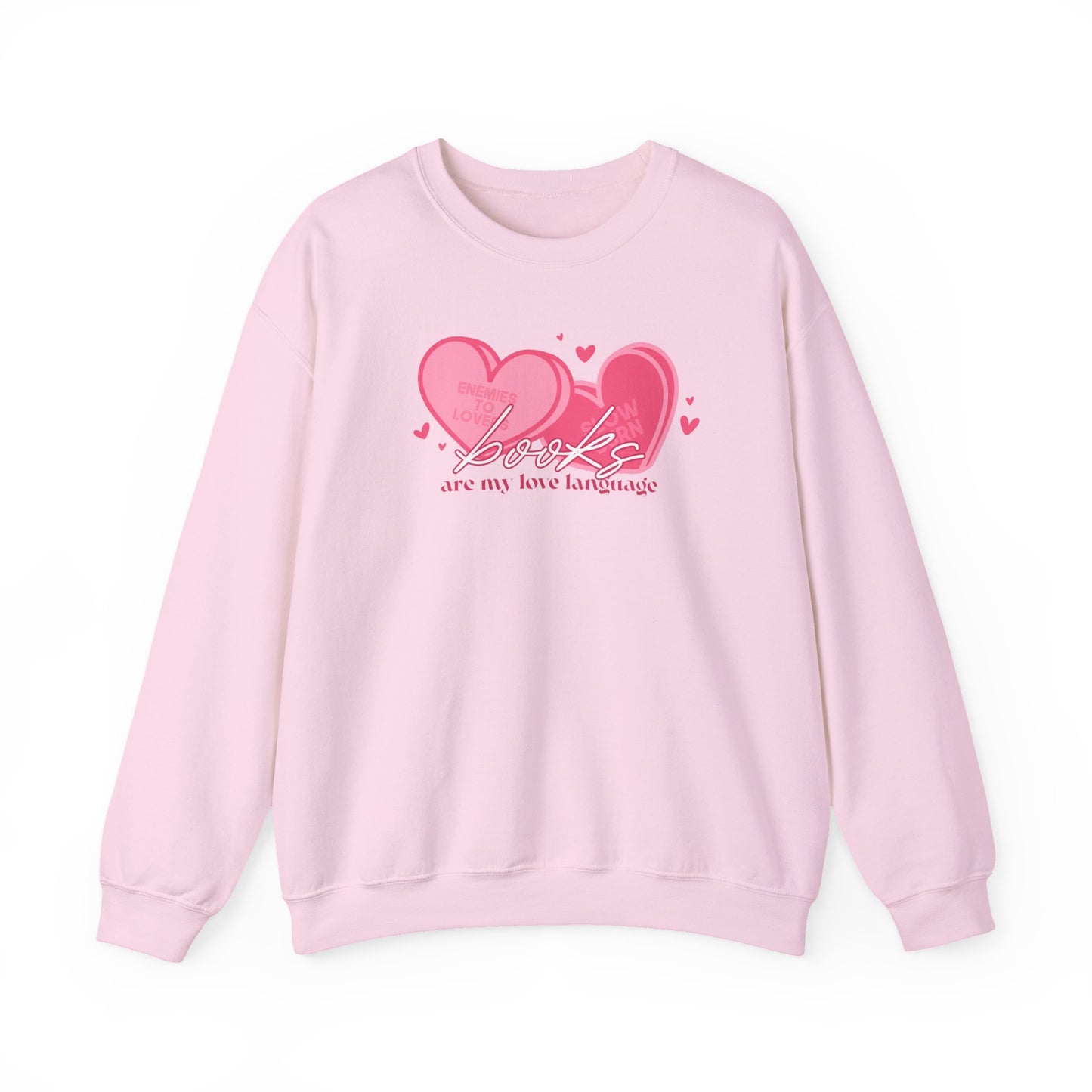 Books Are My Love Language Crewneck Sweatshirt