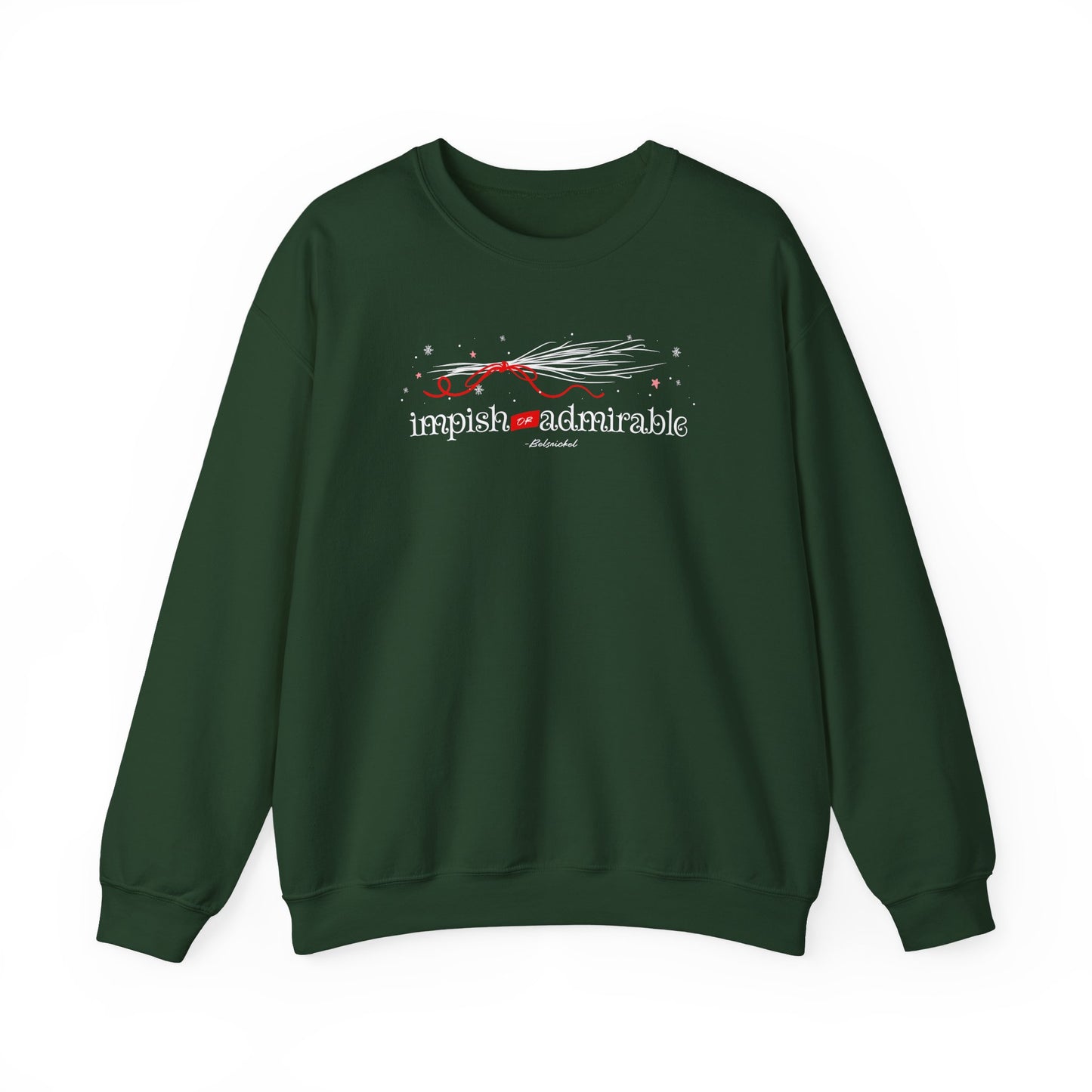 Impish or Admirable Holiday Sweatshirt