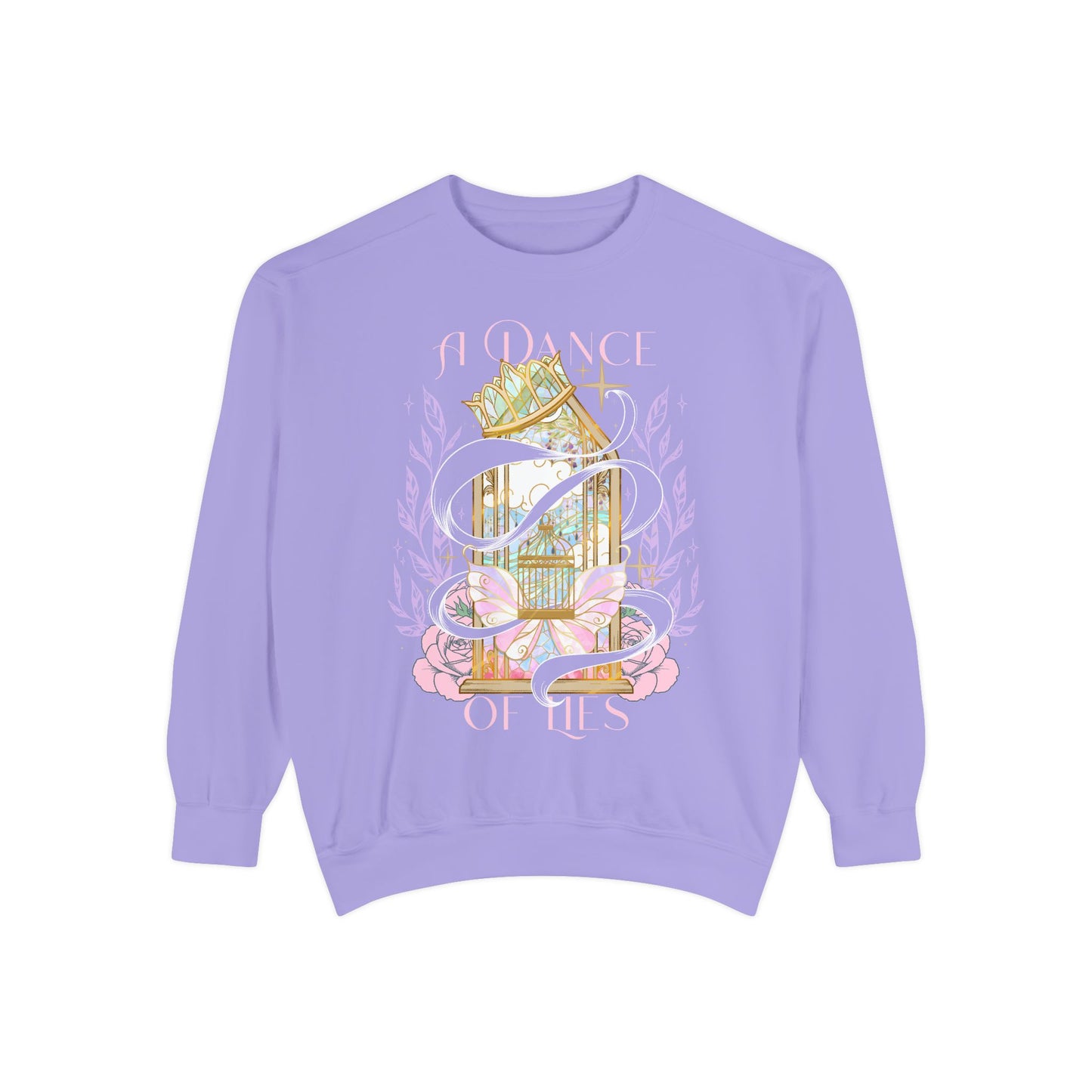 A Dance of Lies Comfort Colors Sweatshirt – Officially Licensed Brittney Arena Romantasy Crewneck | Fantasy Reader Pullover | Book Lover Gift
