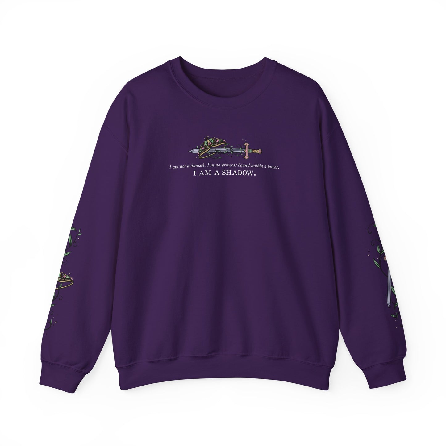 I Am a Shadow Sweatshirt – Officially Licensed A Dance of Lies Crewneck by Brittney Arena | Romantasy Fantasy Reader Pullover