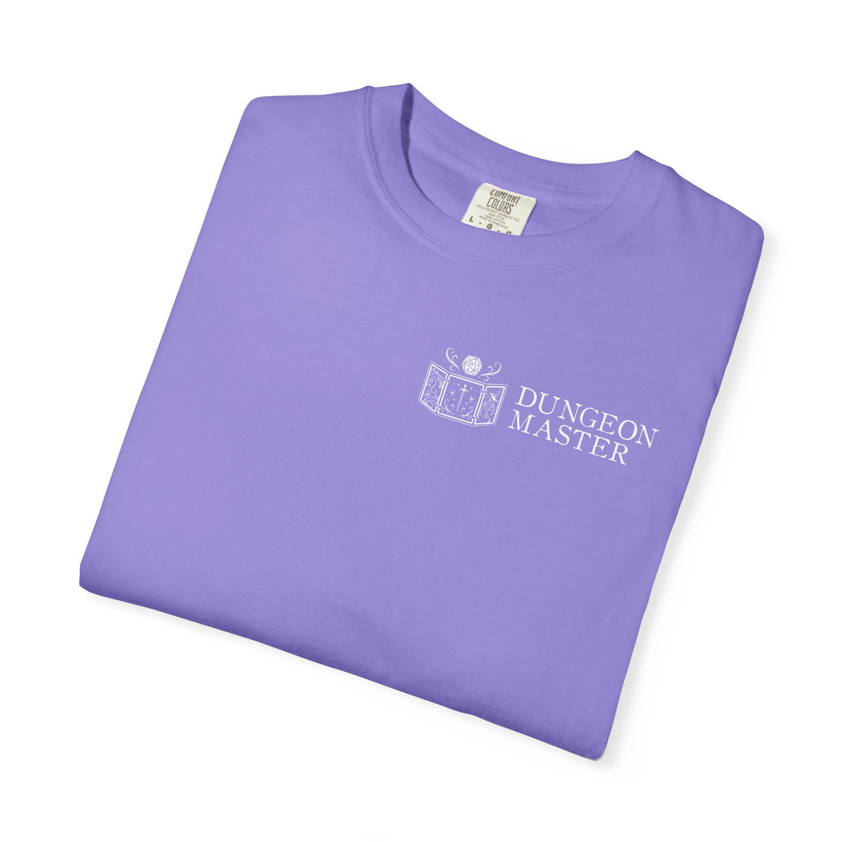Dungeon Master Tarot Card Comfort Colors Shirt | TTRPG Character Class Tee