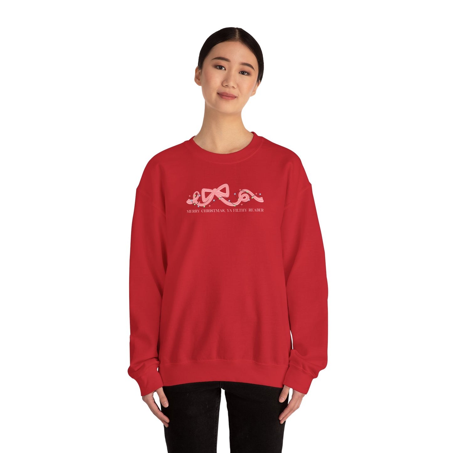 Ya Filthy Reader Crewneck Sweatshirt