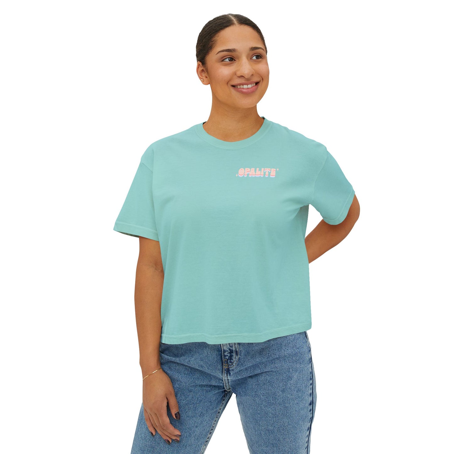 2-Sided Opalite T-Shirt - Boxy Fit