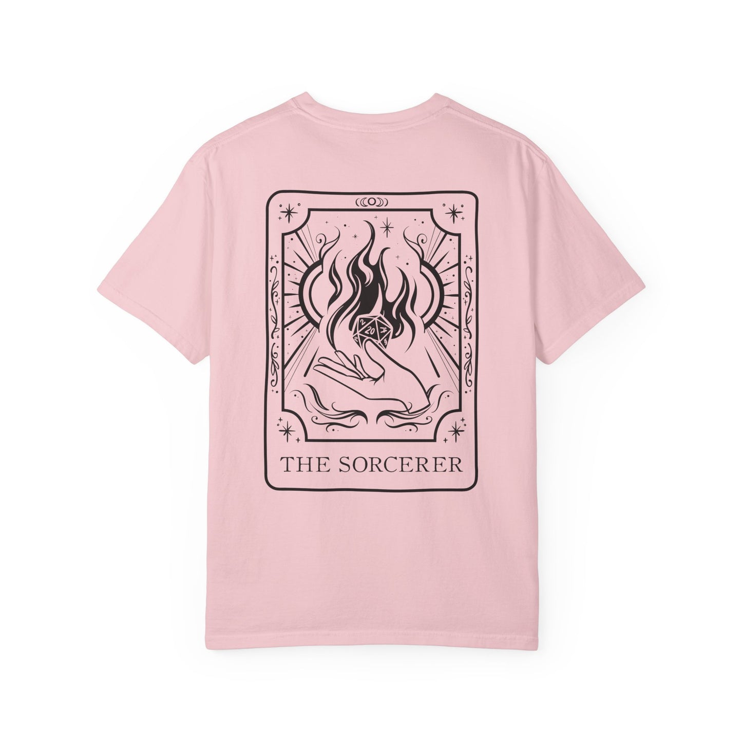 Sorcerer Tarot Card Comfort Colors Shirt | TTRPG Character Class Tee