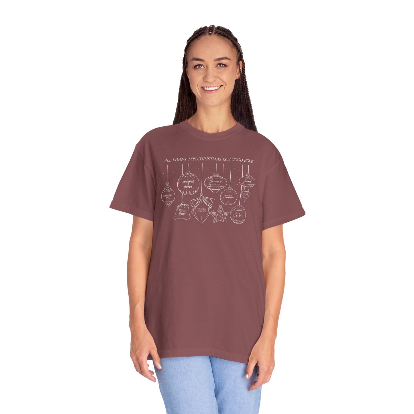 Bookish Trope Christmas Ornaments T-Shirt