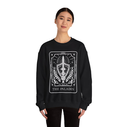 Paladin Tarot Card Gildan Sweatshirt Shirt | TTRPG Character Class Crewneck