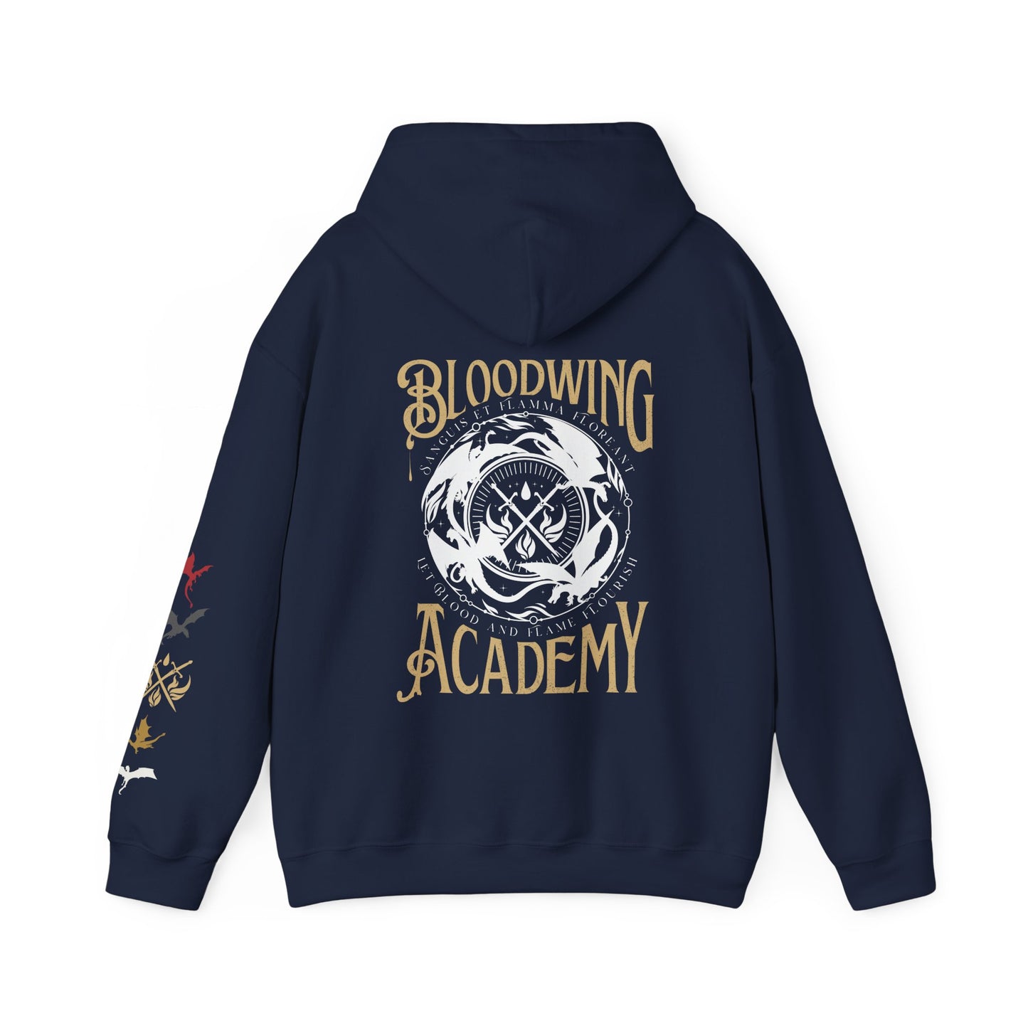 Bloodwing Academy Gildan Hoodie | Officially Licensed Briar Boleyn Fantasy Romance Hoodie