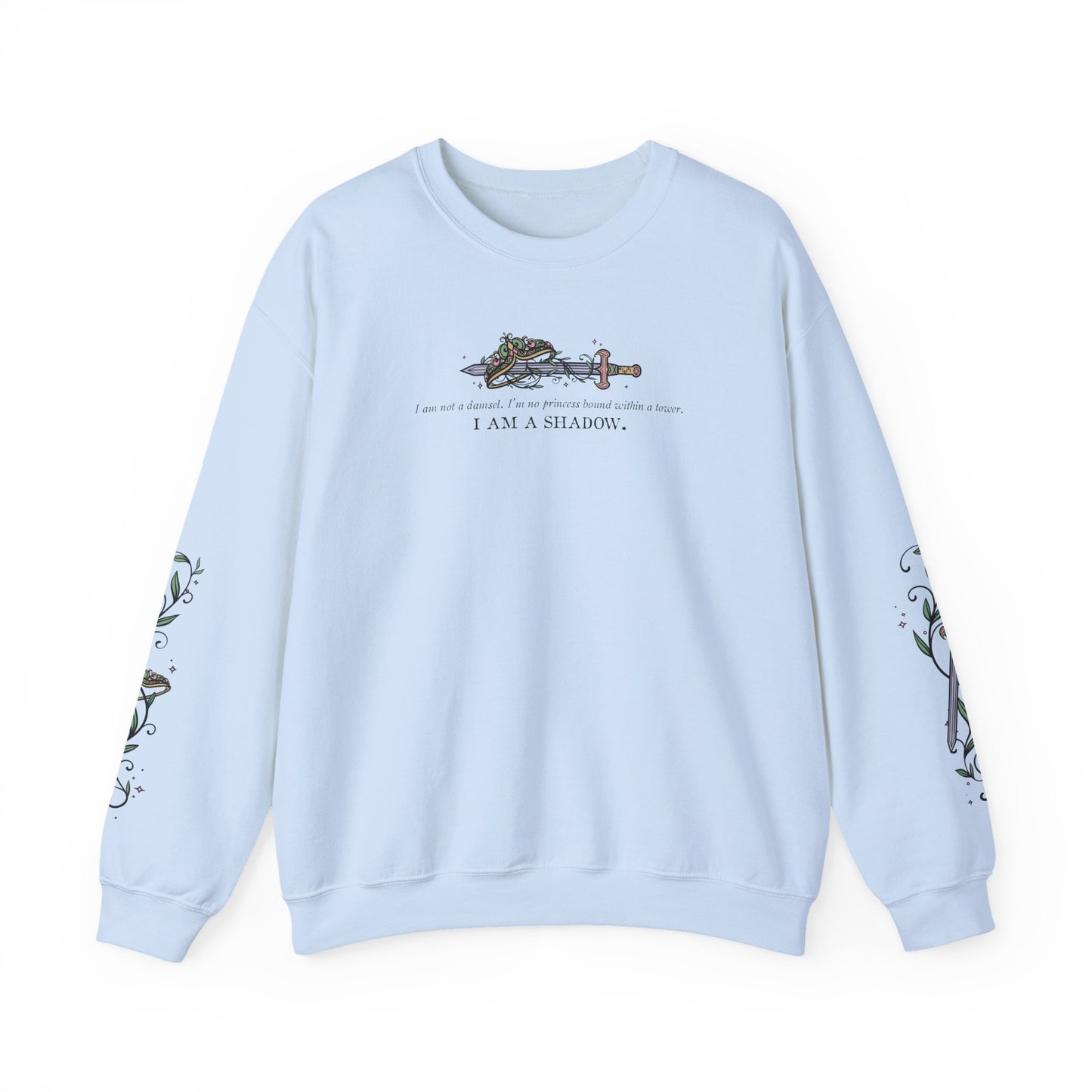 I Am a Shadow Sweatshirt – Officially Licensed A Dance of Lies Crewneck by Brittney Arena | Romantasy Fantasy Reader Pullover