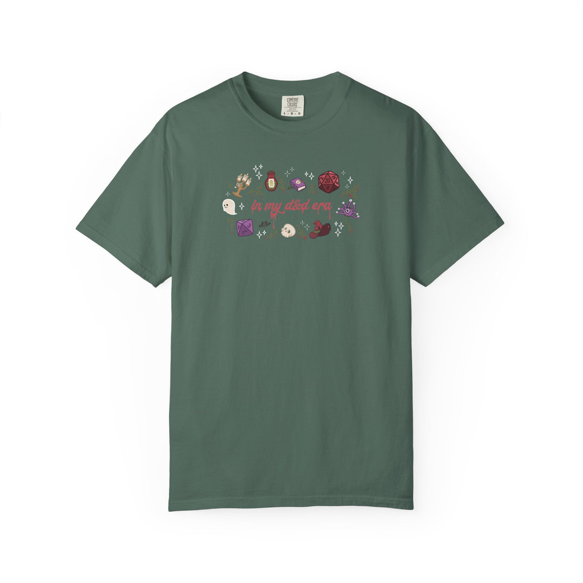 In My Spooky TTRPG Era Comfort Colors T-Shirt