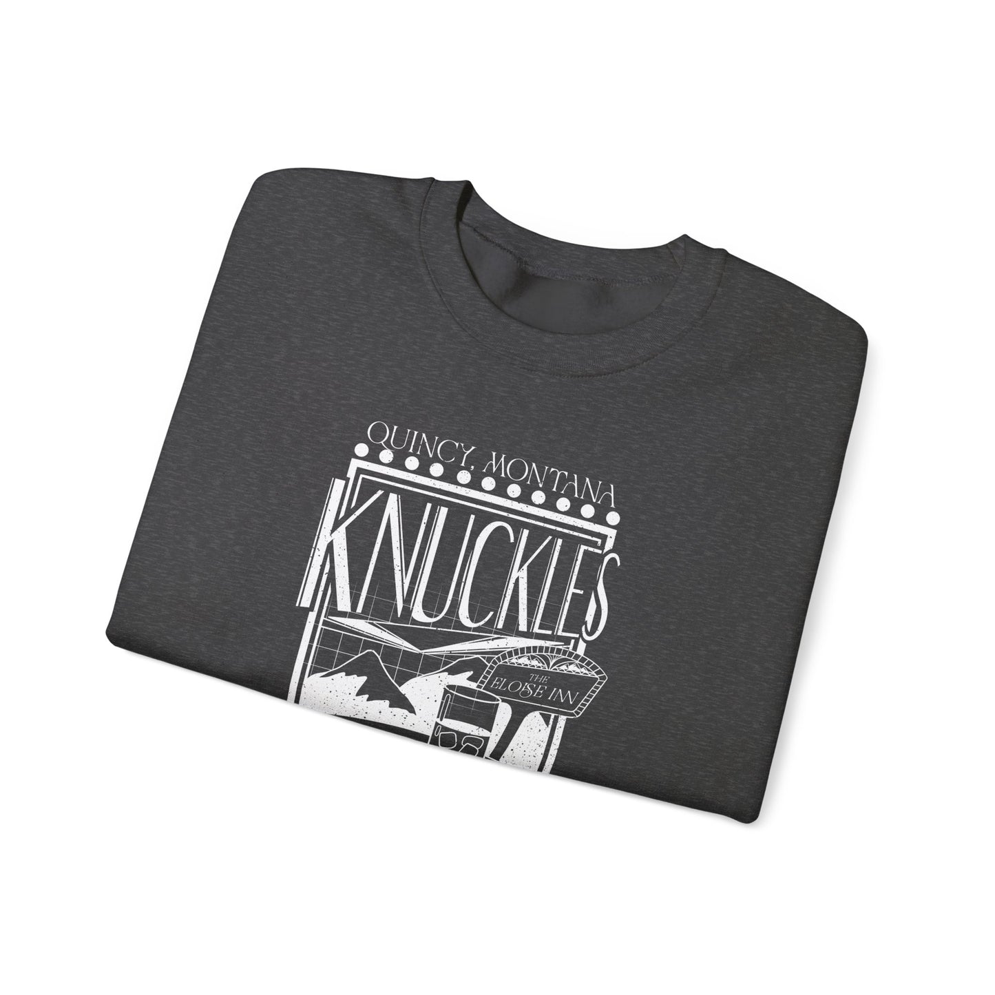 Knuckles Restaurant, The Edens Crewneck Sweatshirt (GILDAN)