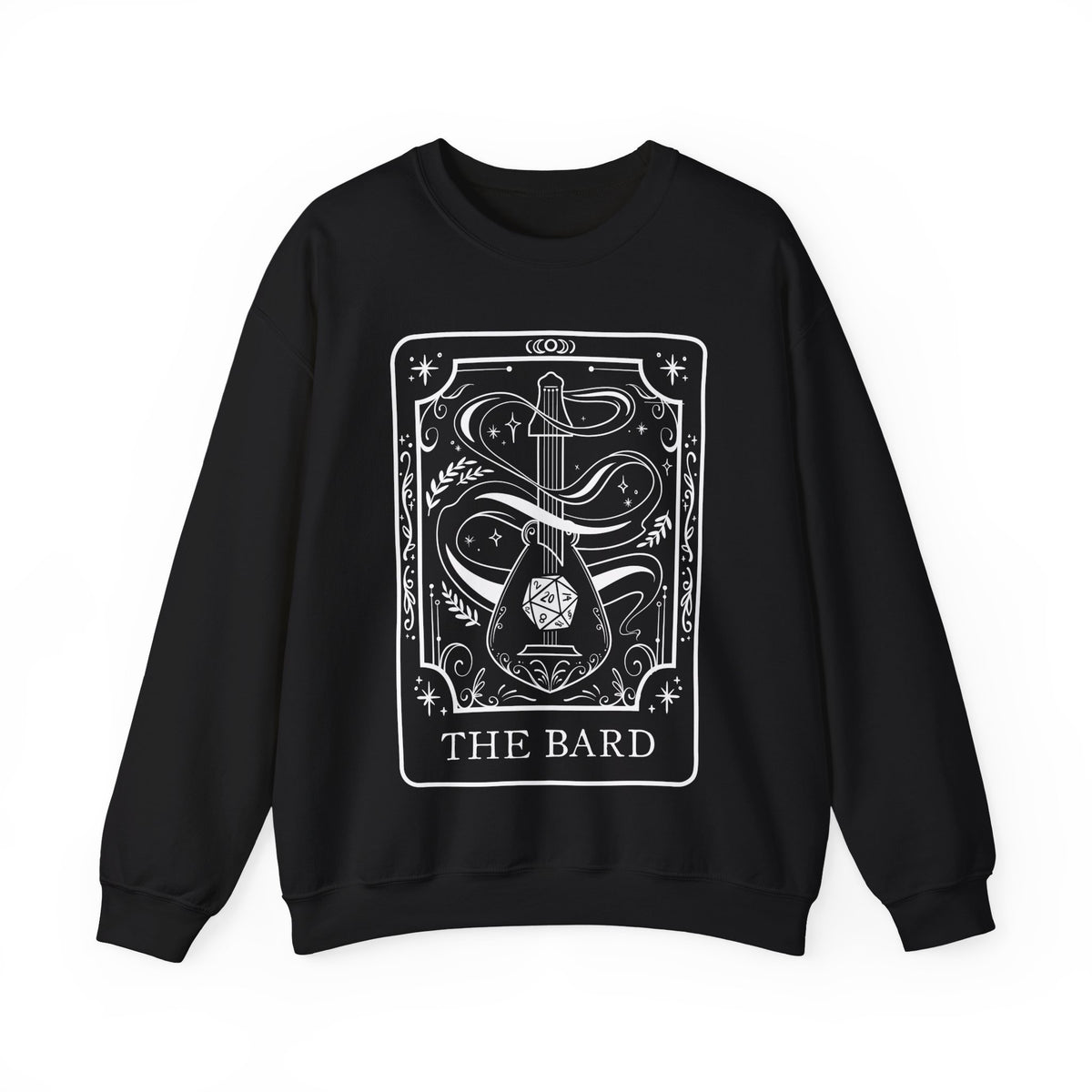 Bard Tarot Card Gildan Sweatshirt Shirt | TTRPG Character Class Crewneck