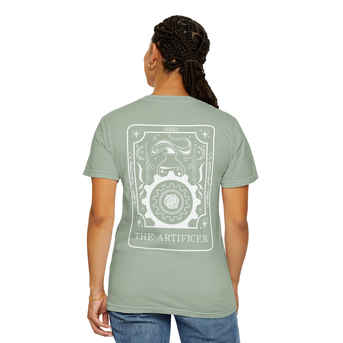 Artificer Tarot Card Comfort Colors Shirt | TTRPG Character Class Tee