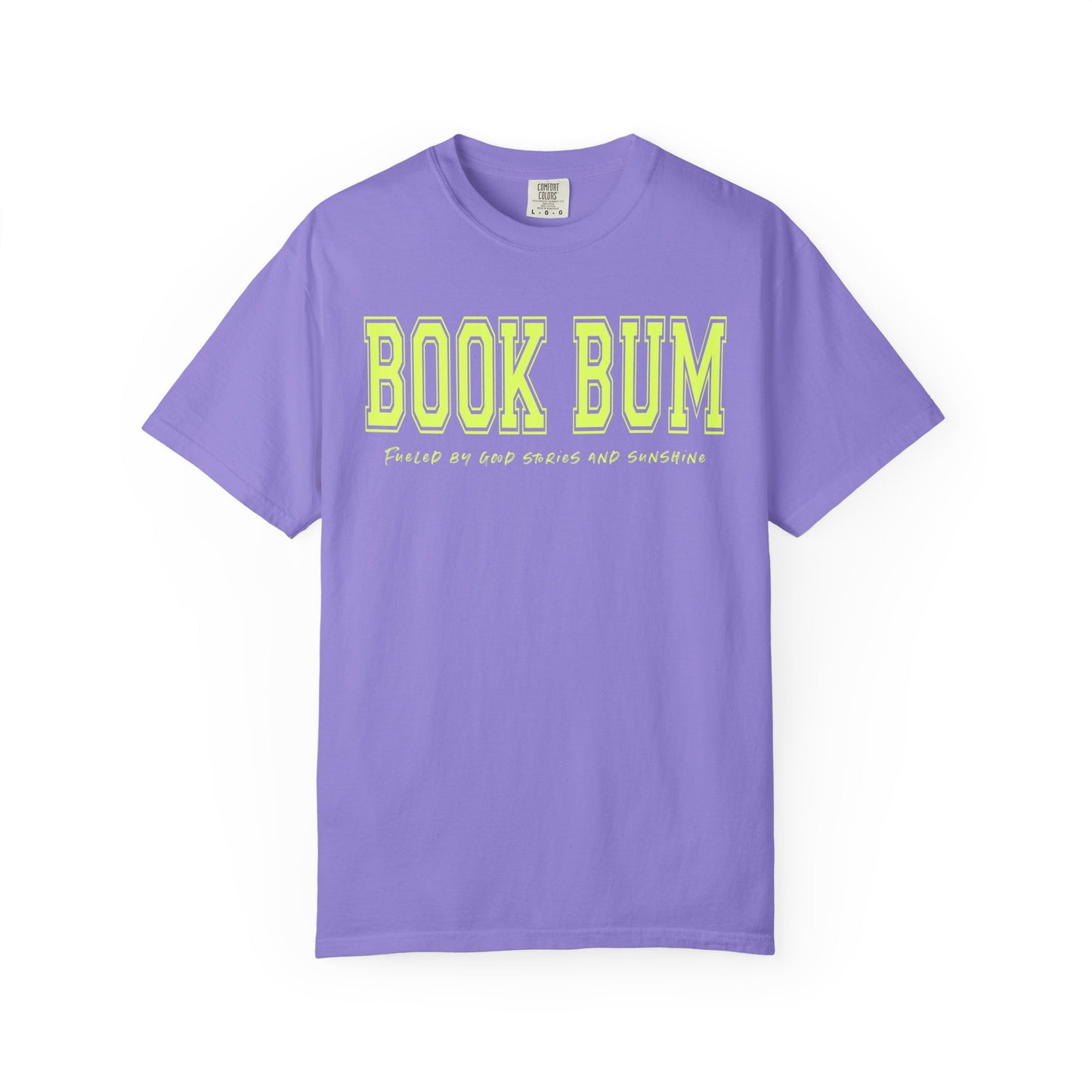 Book Bum T-Shirt – Funny Book Lover Shirt | Reader Graphic Tee for Bookworms