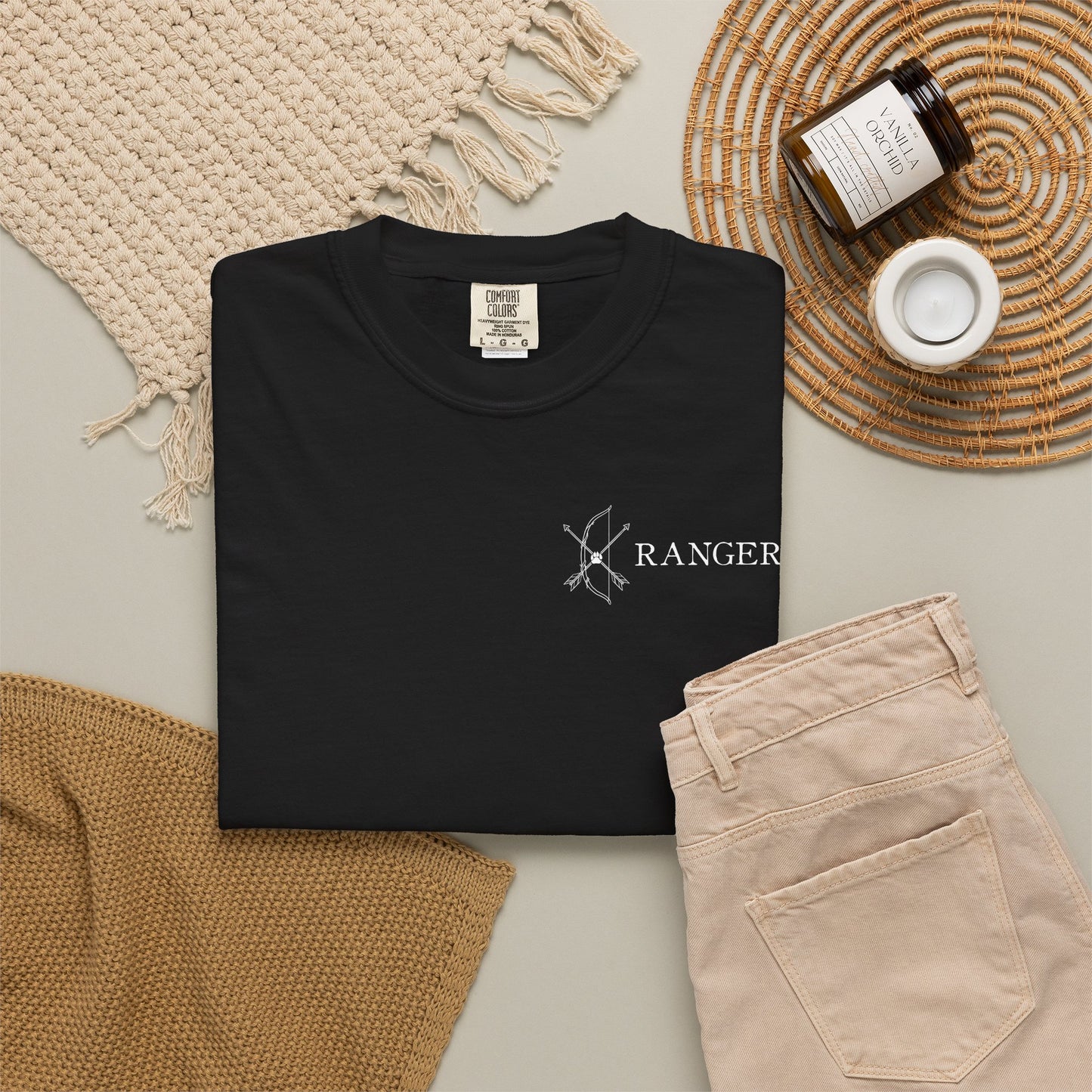 Ranger Tarot Card Comfort Colors Shirt | TTRPG Character Class Tee