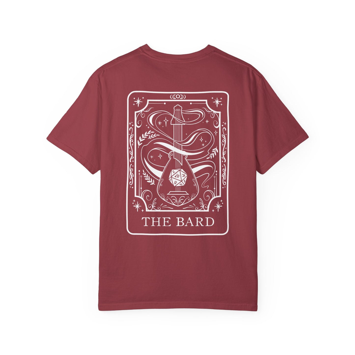 Bard Tarot Card Comfort Colors Shirt | TTRPG Character Class Tee