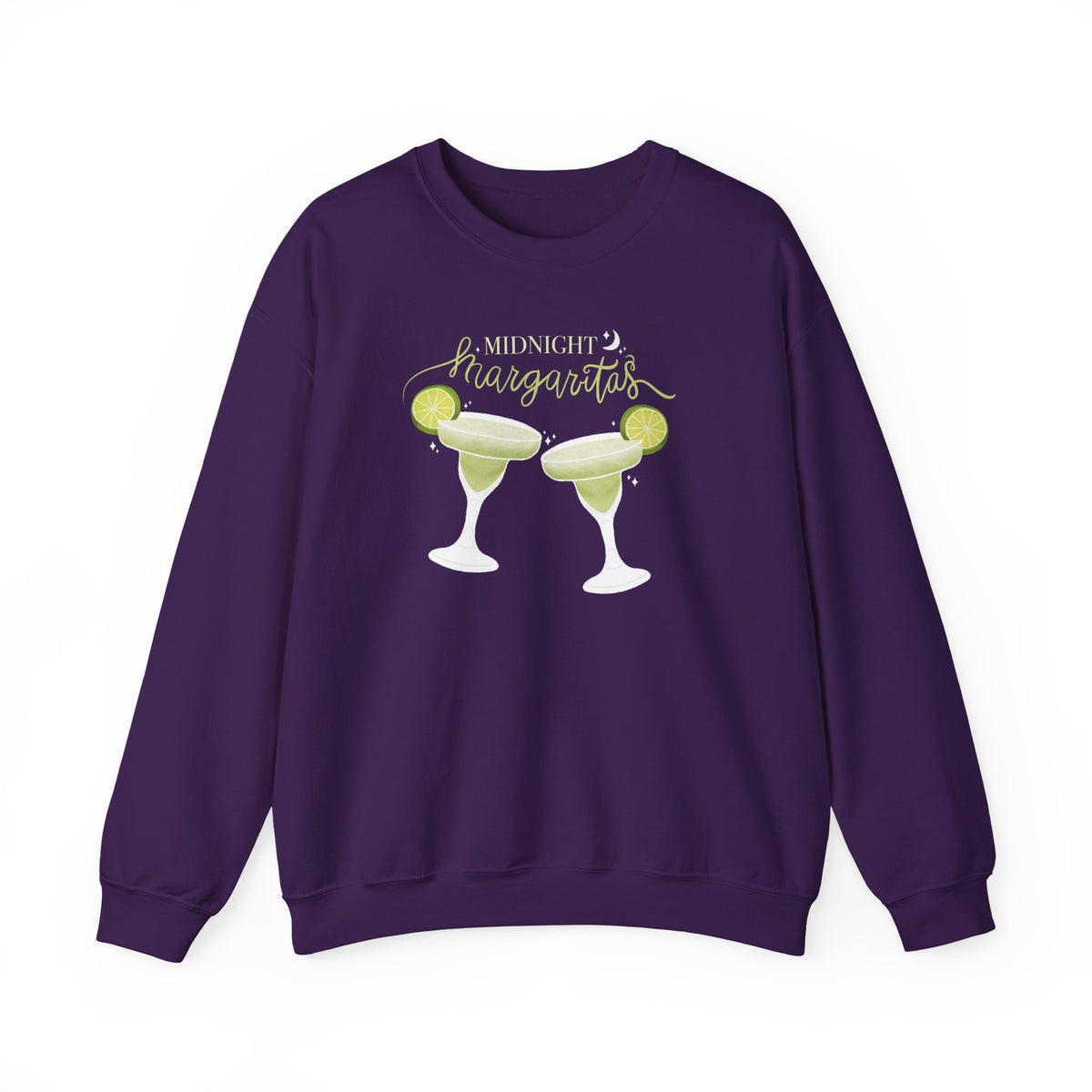 Midnight Margaritas Witchy Crewneck Sweatshirt