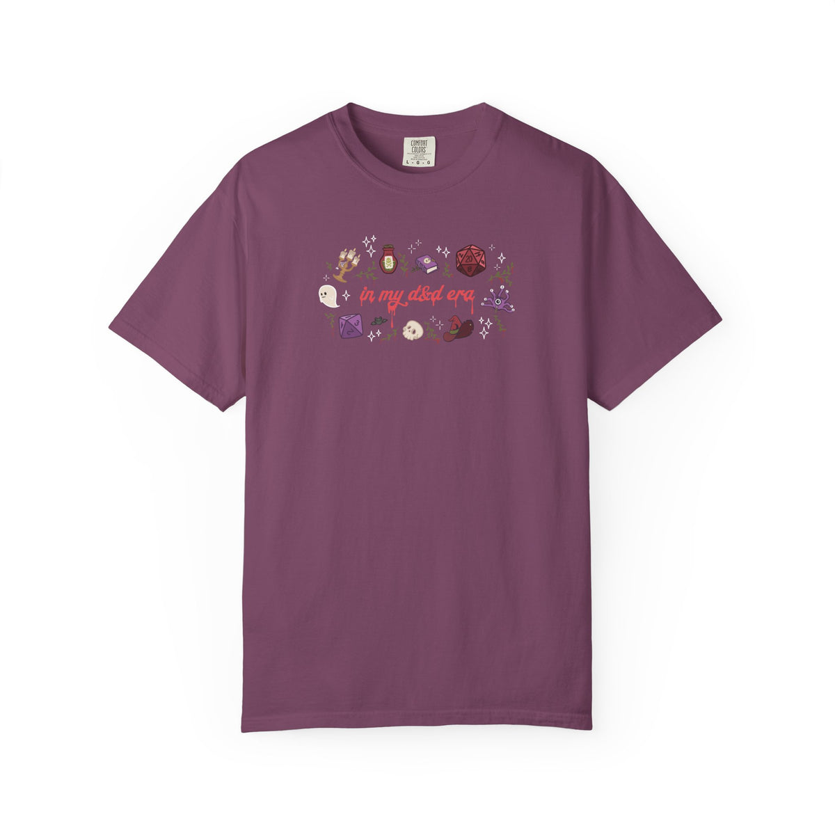 In My Spooky TTRPG Era Comfort Colors T-Shirt