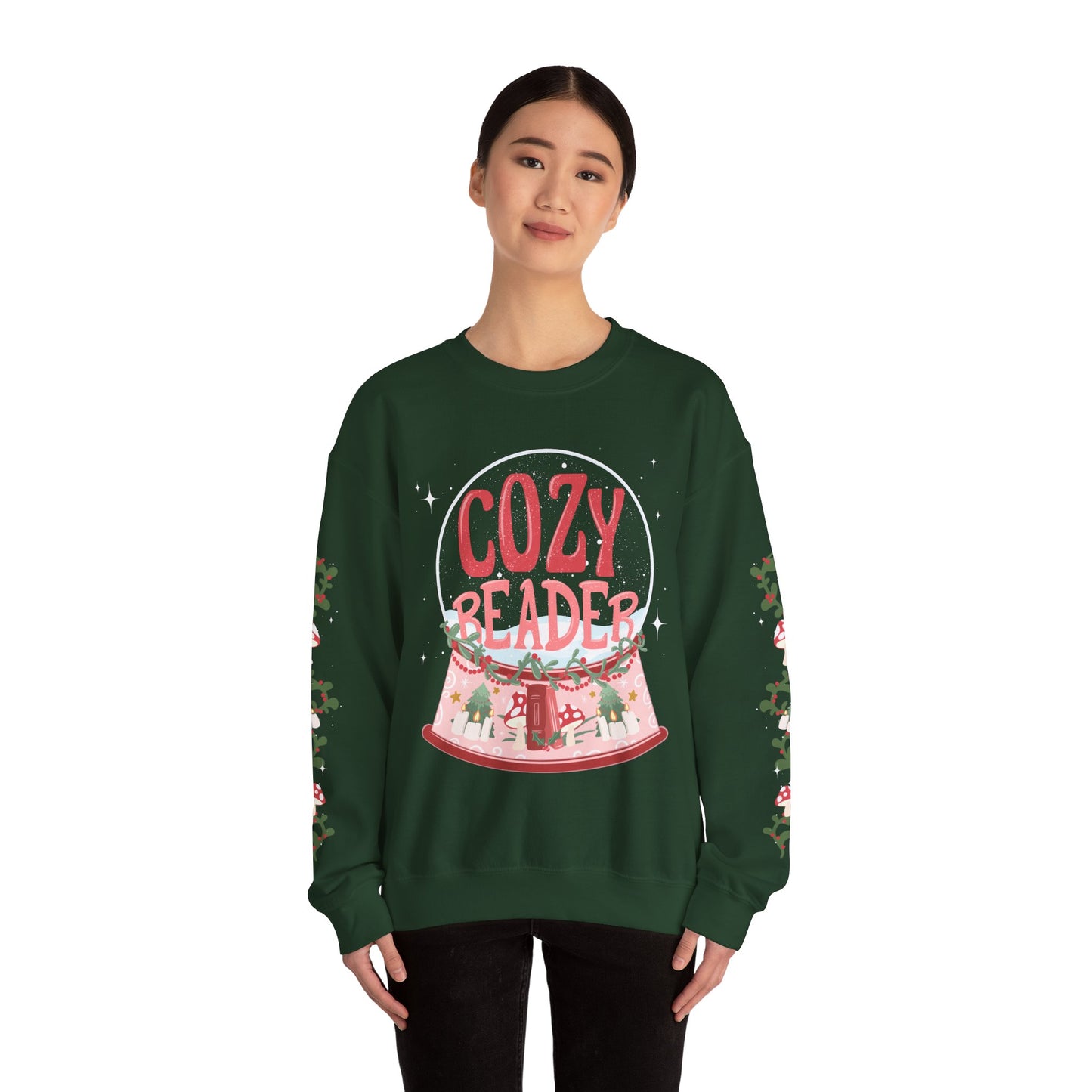 Cozy Reader Crewneck Sweatshirt