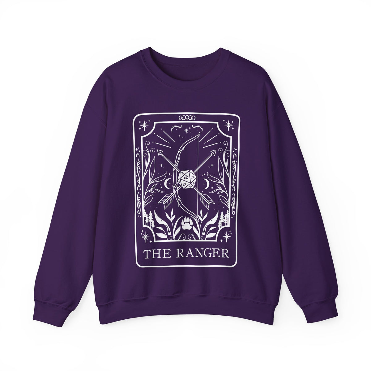 Ranger Tarot Card Gildan Sweatshirt Shirt | TTRPG Character Class Crewneck