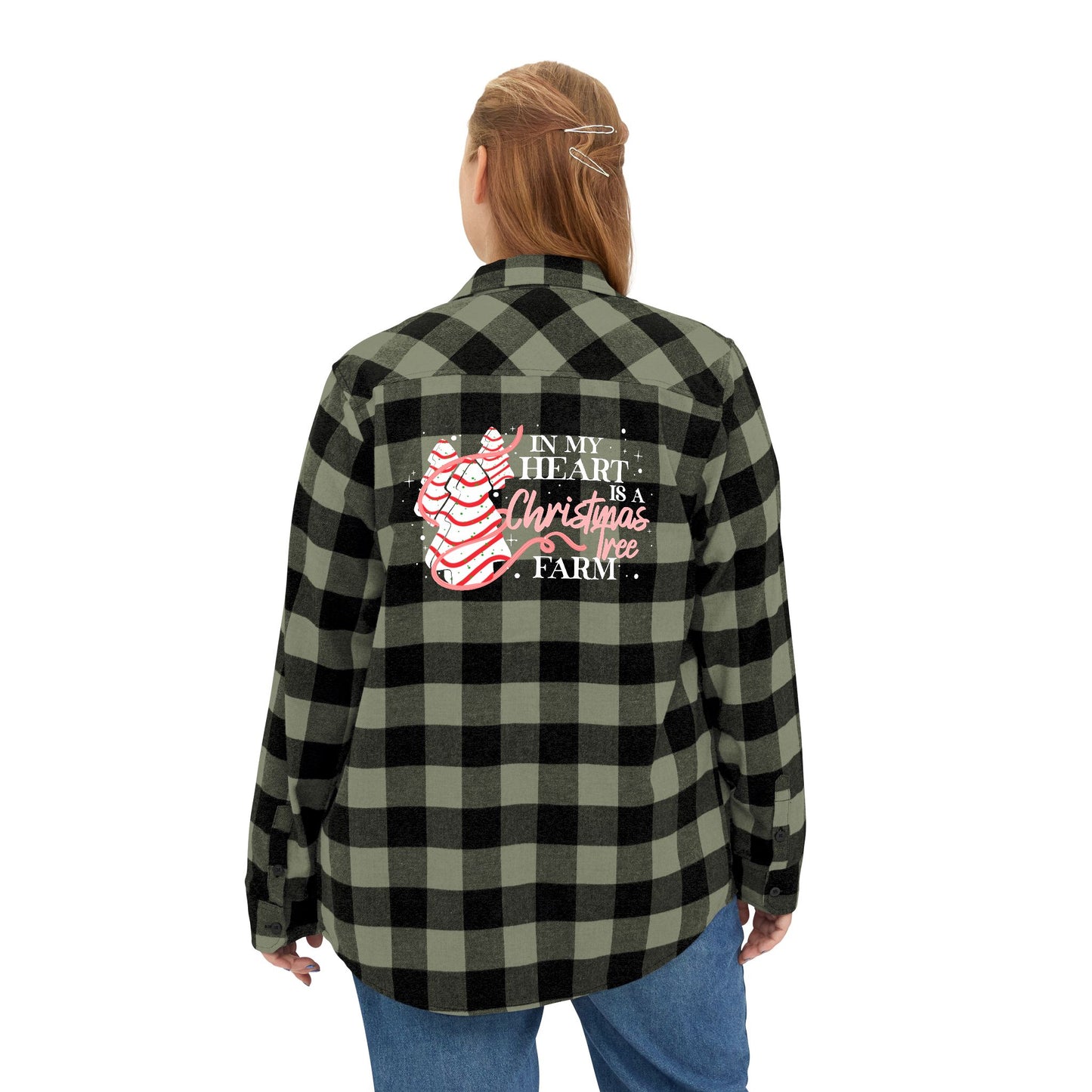 Christmas Tree Farm Buffalo Plaid Flannel