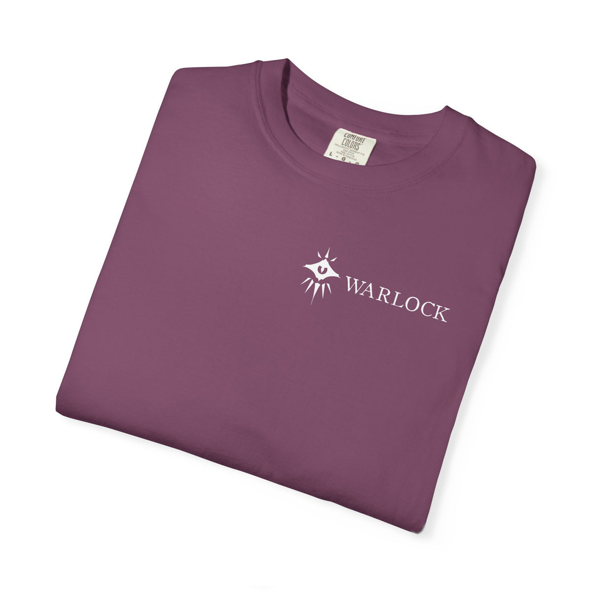Warlock Tarot Card Comfort Colors Shirt | TTRPG Character Class Tee