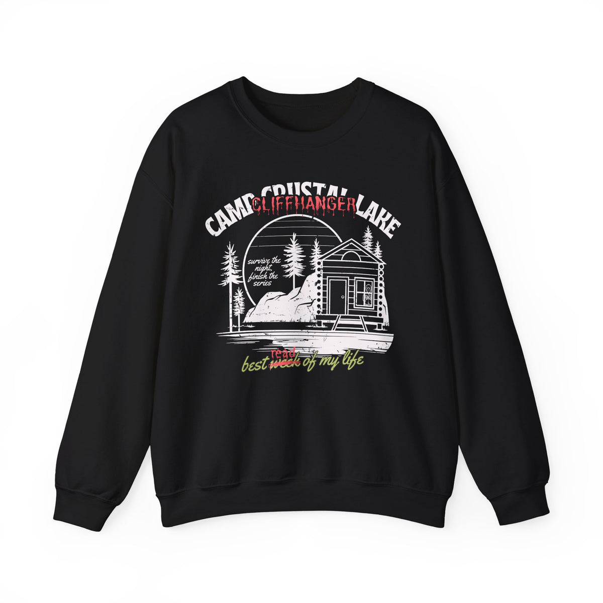 Camp Cliffhanger Lake Unisex Heavy Blend™ Crewneck Sweatshirt