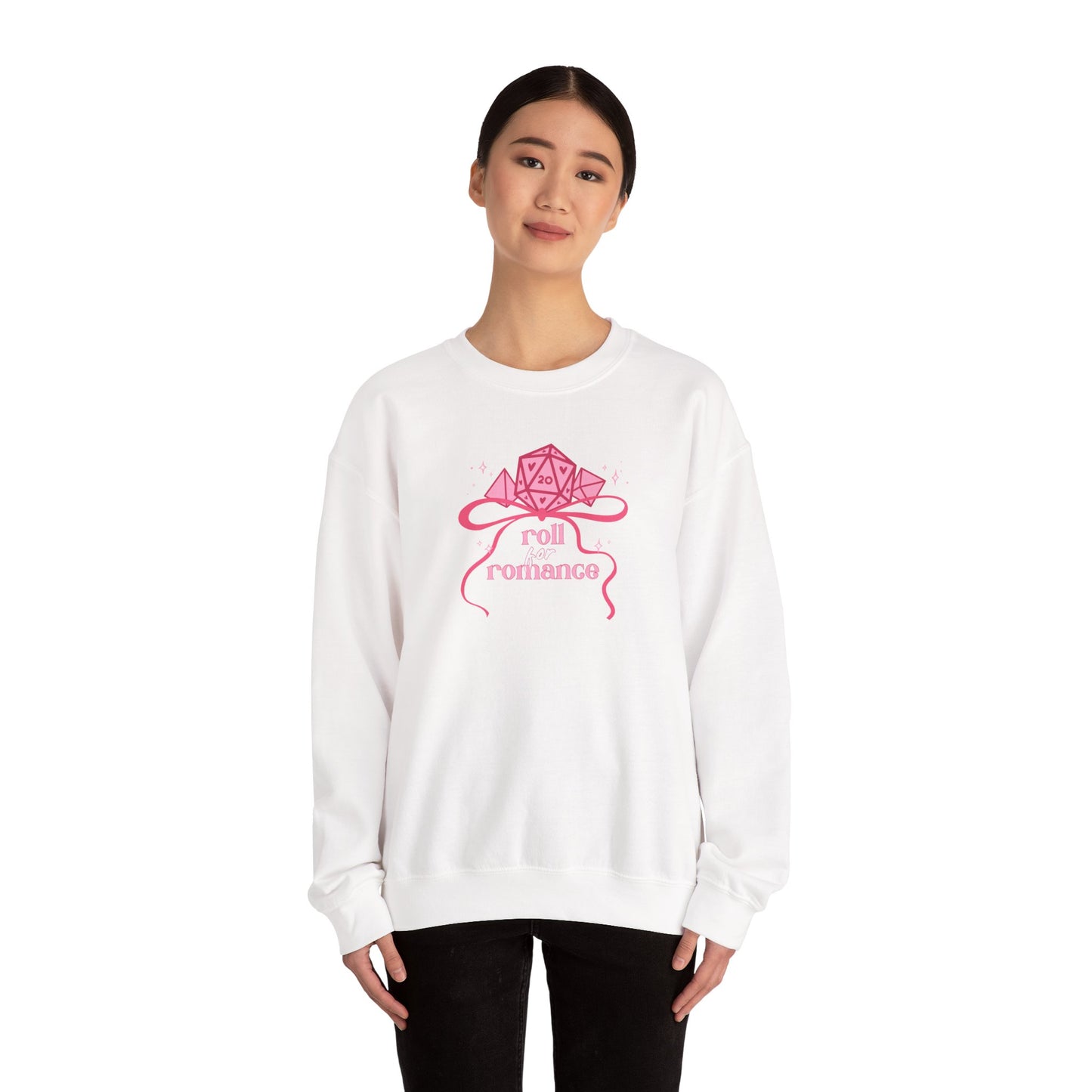 Roll for Romance Dice Crewneck Sweatshirt