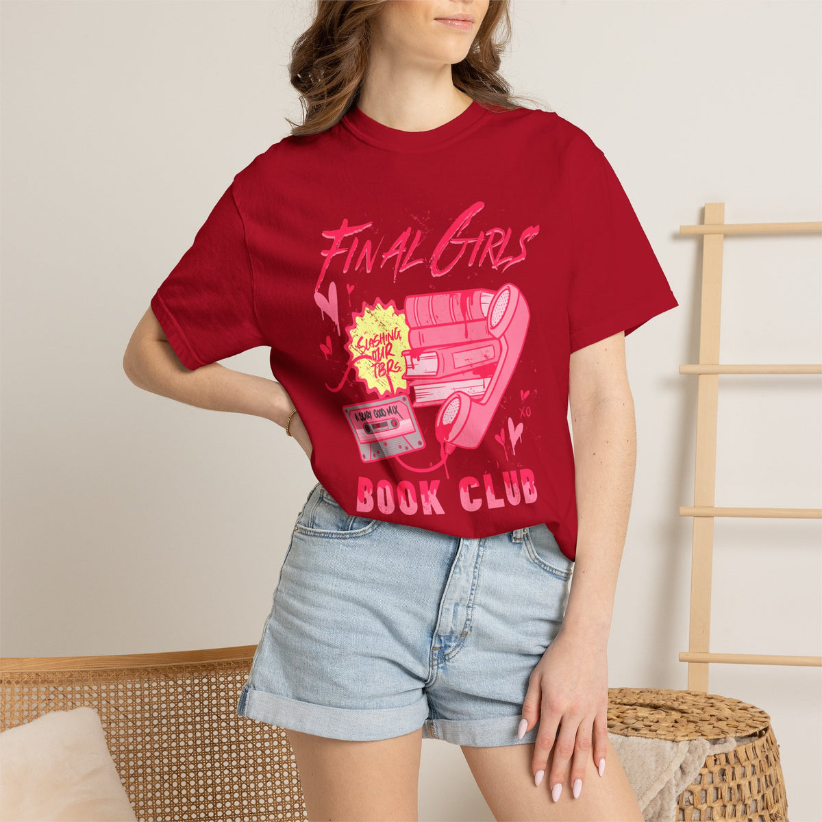Final Girls Book Club Unisex Garment-Dyed T-shirt