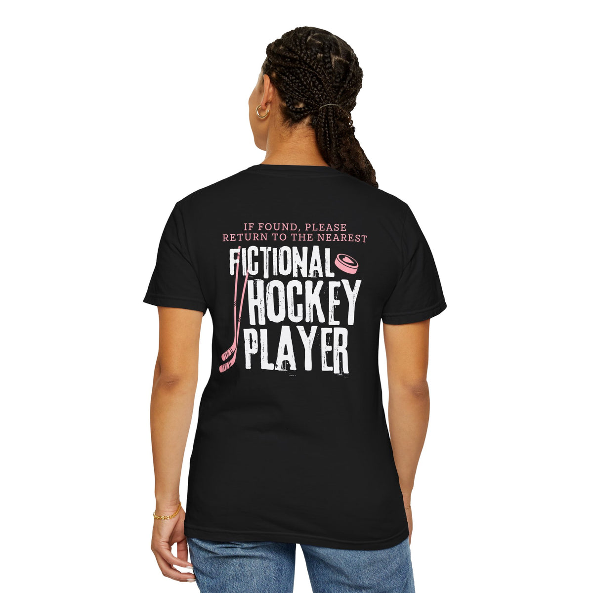 Romance Hockey League 2-Sided T-Shirt | Fictional Hockey Player Reader Gift