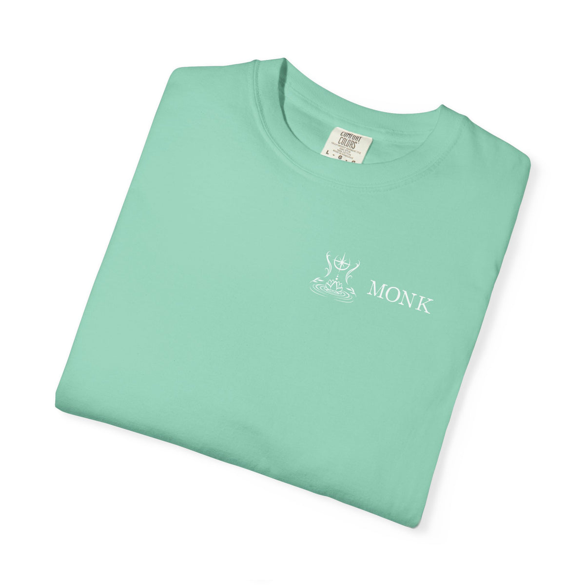 Monk Tarot Card Comfort Colors Shirt | TTRPG Character Class Tee