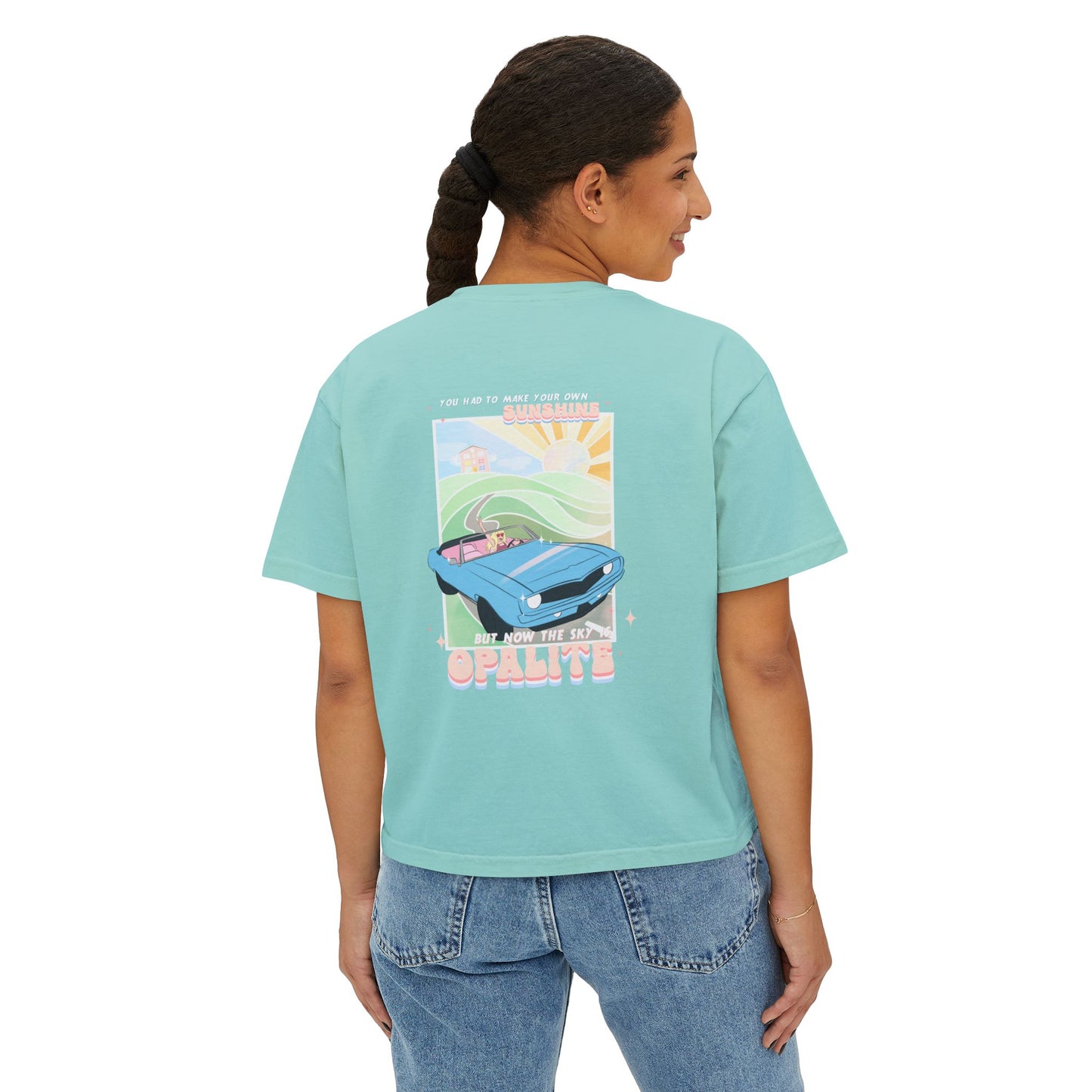 2-Sided Opalite T-Shirt - Boxy Fit