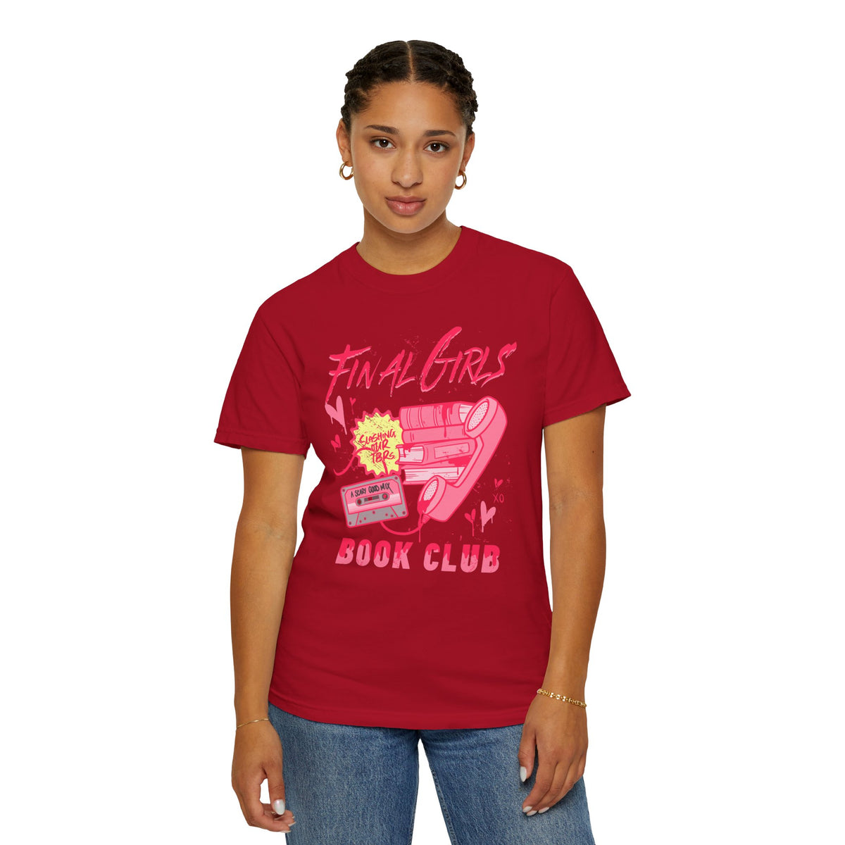 Final Girls Book Club Unisex Garment-Dyed T-shirt