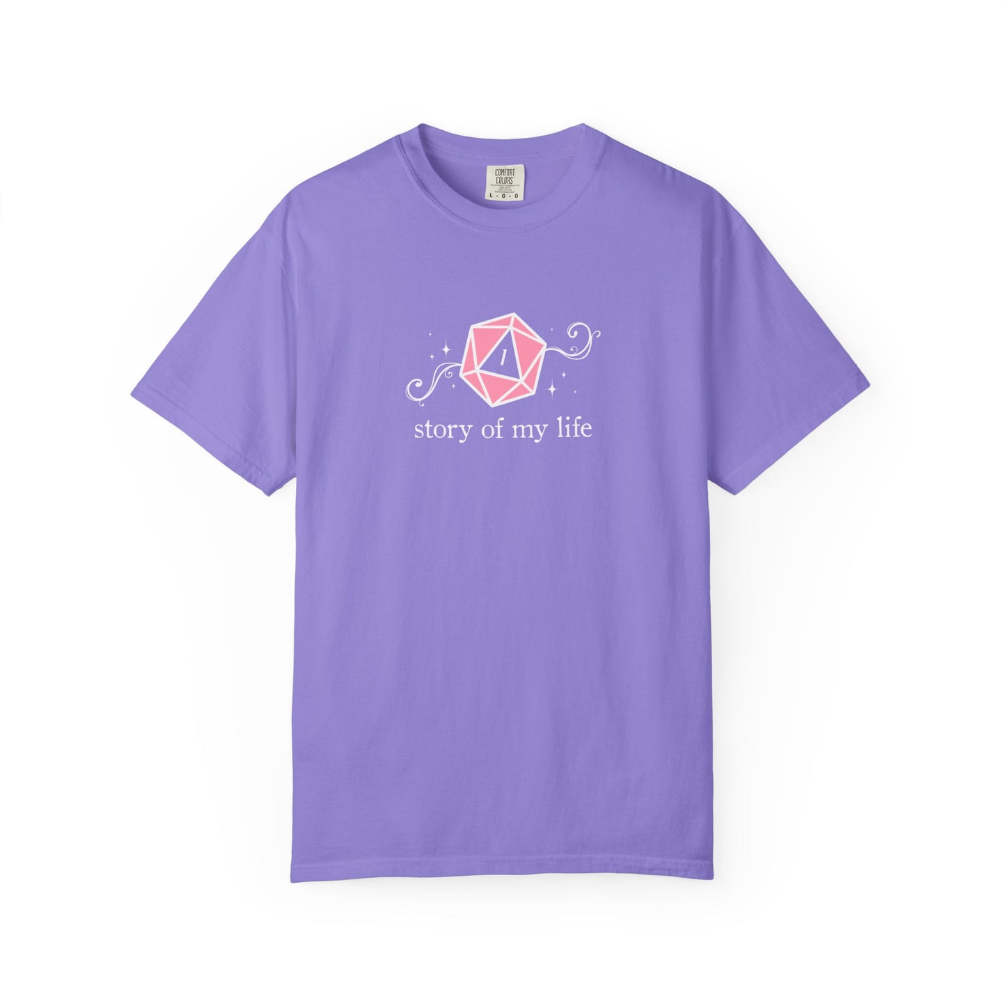 “Story of My Life" Pastel D&D Graphic Tee