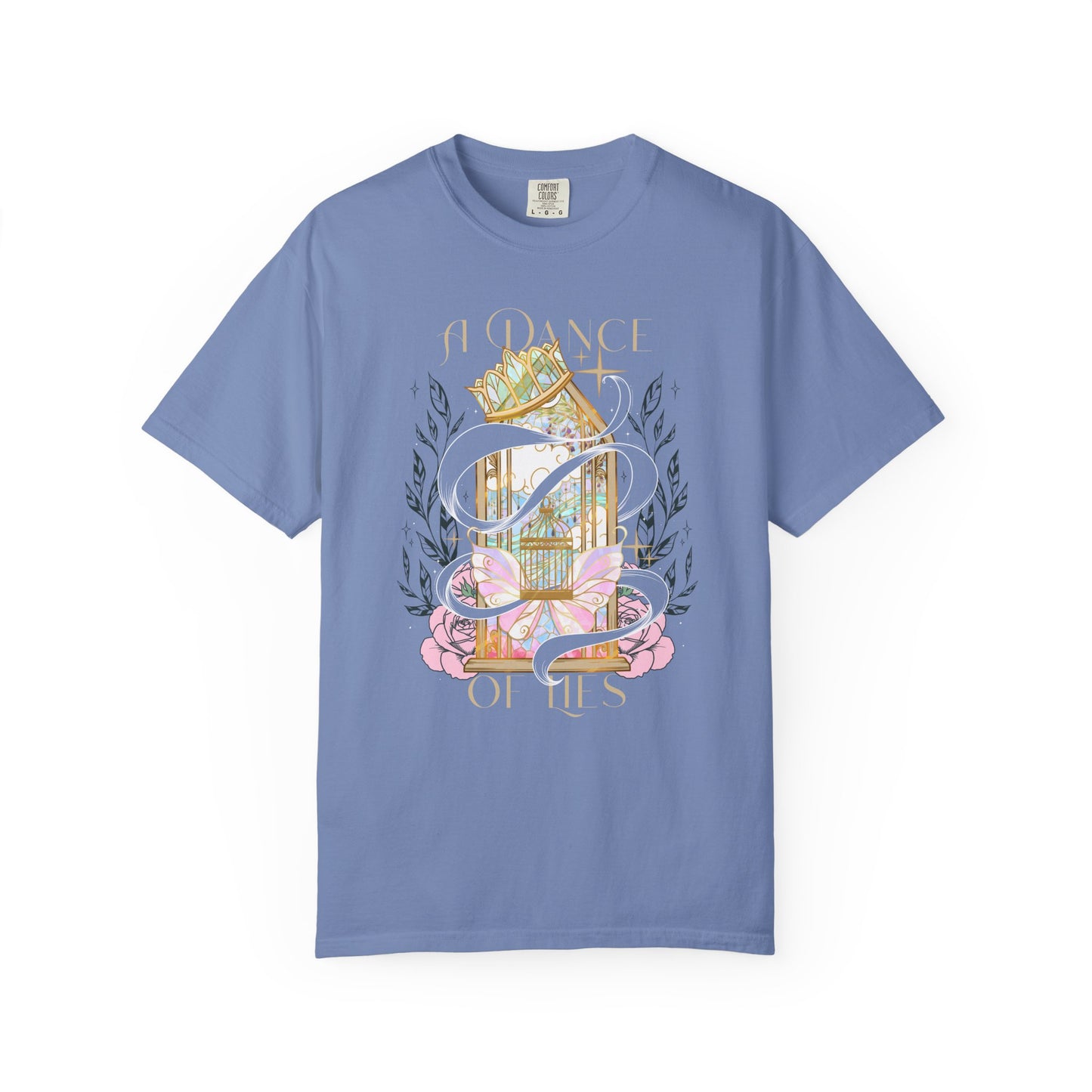 A Dance of Lies Comfort Colors Tee – Officially Licensed Brittney Arena Romantasy Shirt | Fantasy Reader Graphic T-Shirt | Book Lover Gift