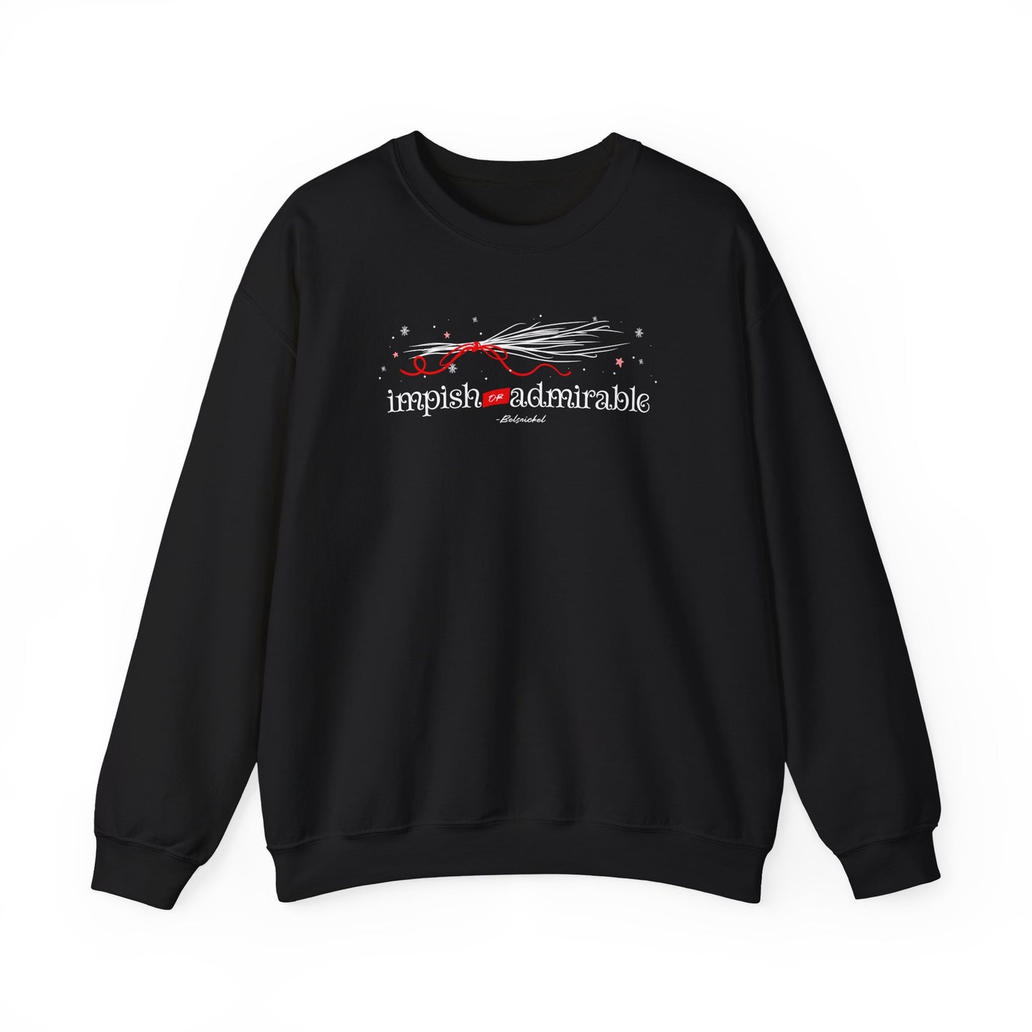 Impish or Admirable Holiday Sweatshirt