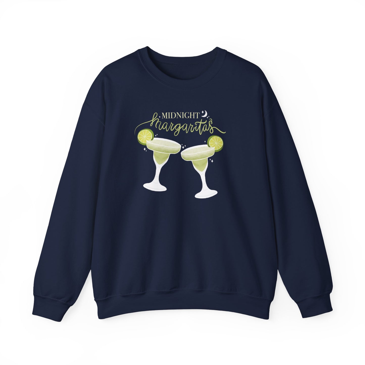 Midnight Margaritas Witchy Crewneck Sweatshirt