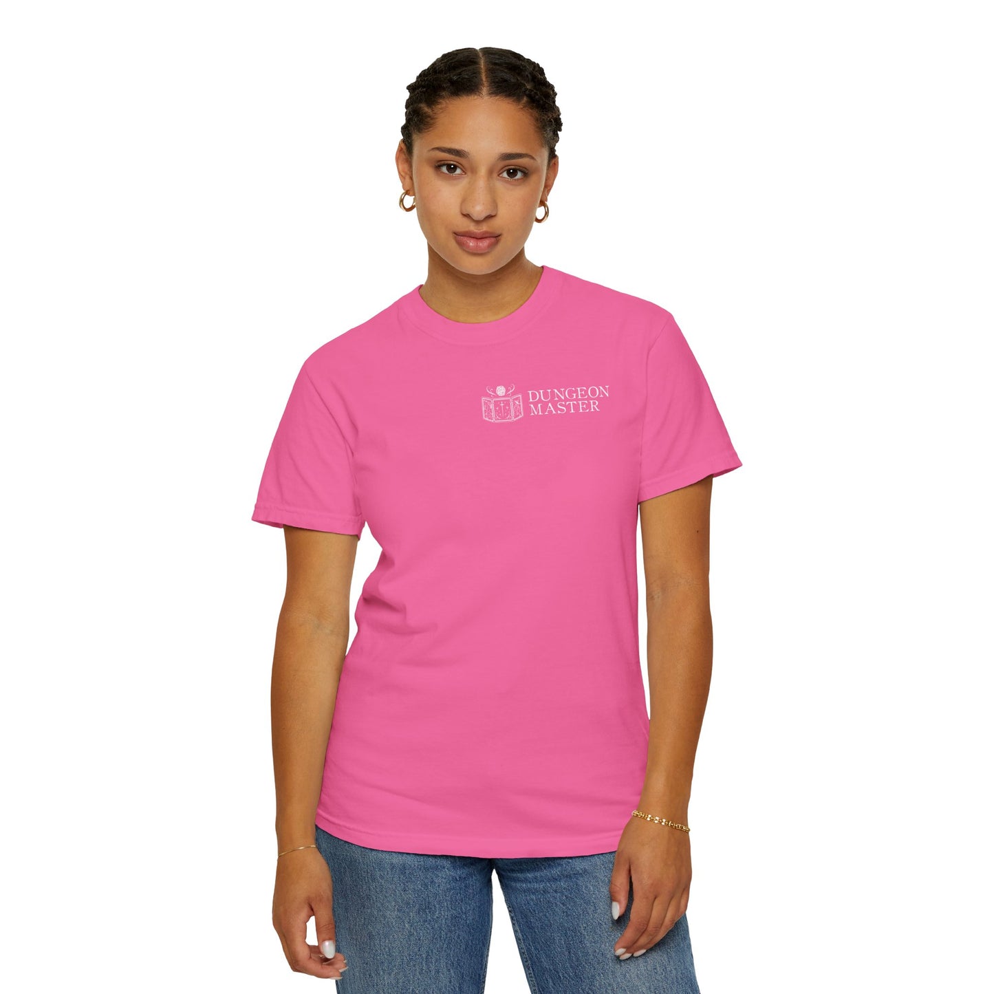 Dungeon Master Tarot Card Comfort Colors Shirt | TTRPG Character Class Tee