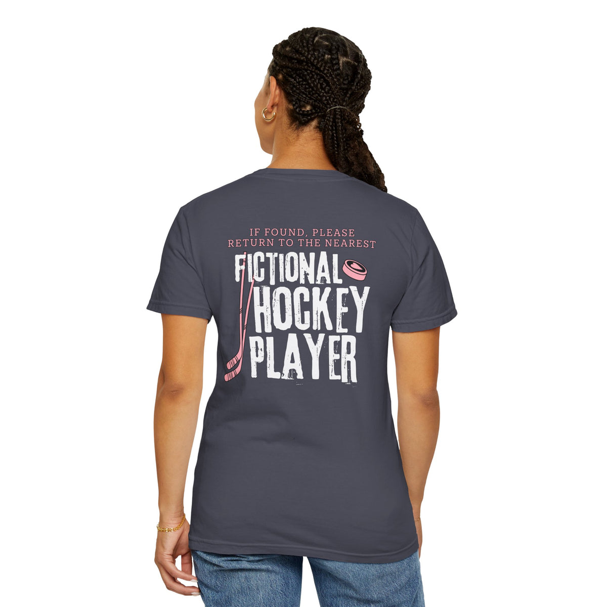 Romance Hockey League 2-Sided T-Shirt | Fictional Hockey Player Reader Gift
