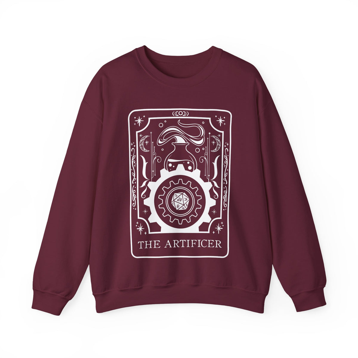 Artificer Tarot Card Gildan Sweatshirt Shirt | TTRPG Character Class Crewneck