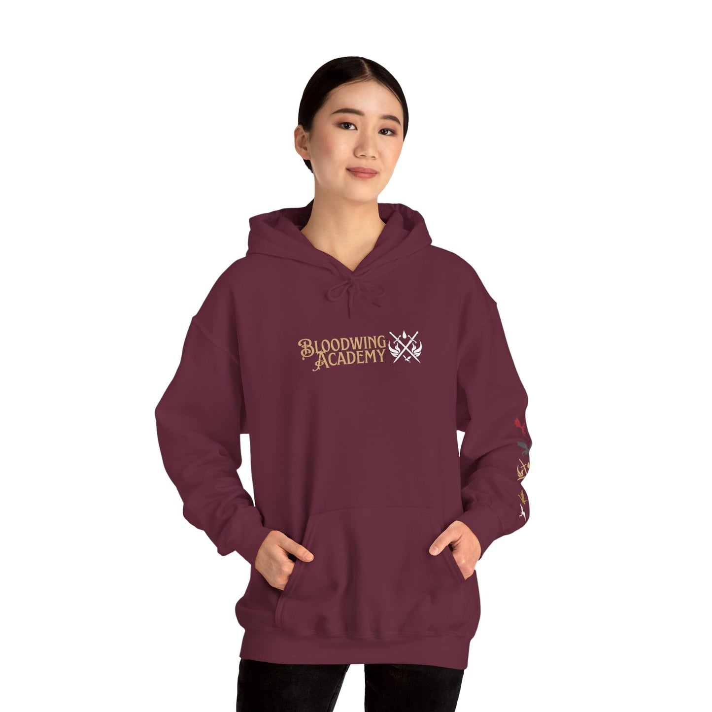 Bloodwing Academy Gildan Hoodie | Officially Licensed Briar Boleyn Fantasy Romance Hoodie