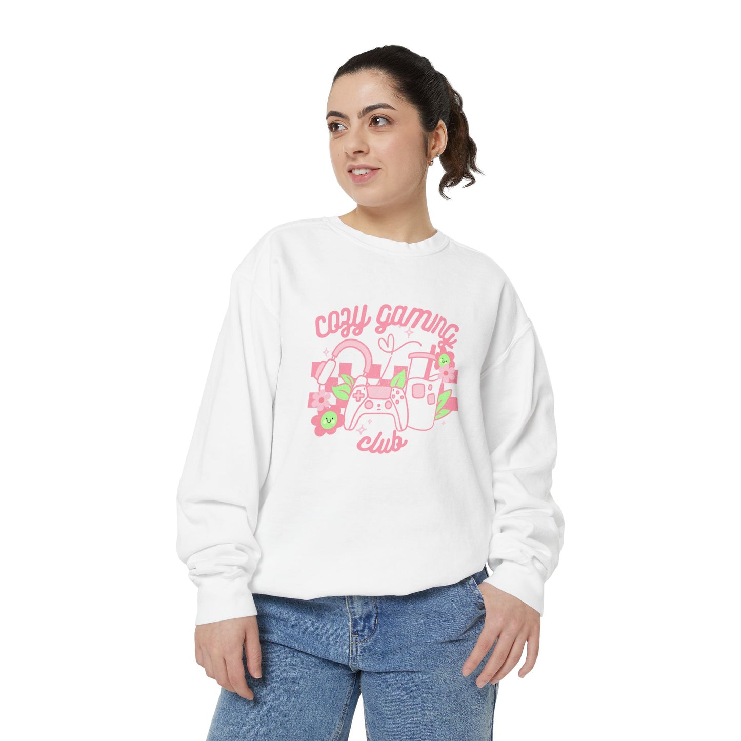 Cozy Gaming Club Comfort Colors Sweatshirt
