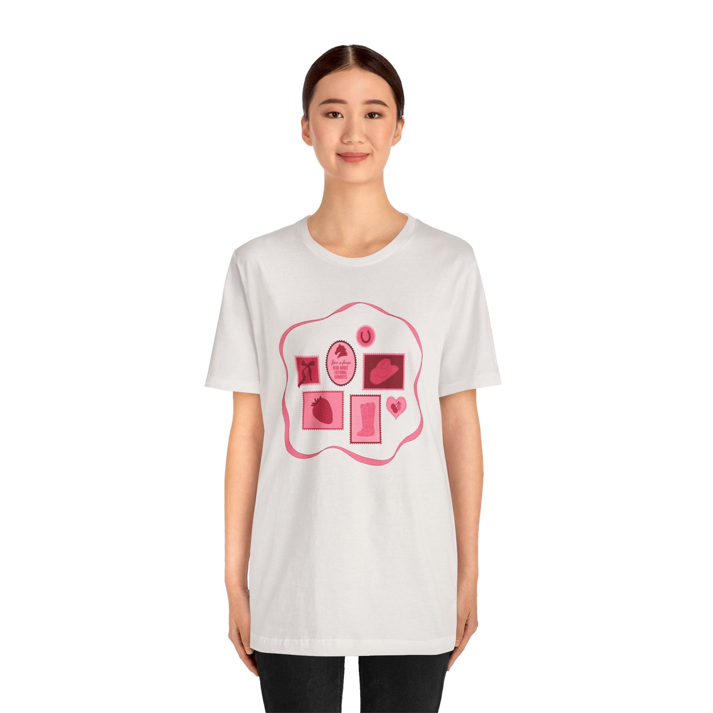 Save a Horse, Read About Fictional Cowboys Bella + Canvas Tee | Cowboy Romance Shir
